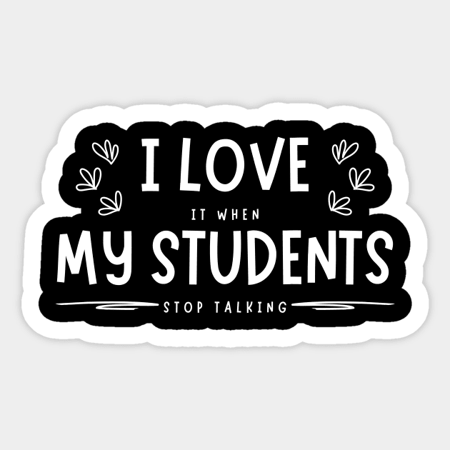 Highschool Teacher Sticker by The WYLD Tribe